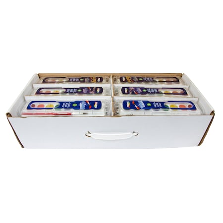 Prang Semi-Moist Washable Watercolor Variety Masterpack, Assorted Colors, 36PK X80519